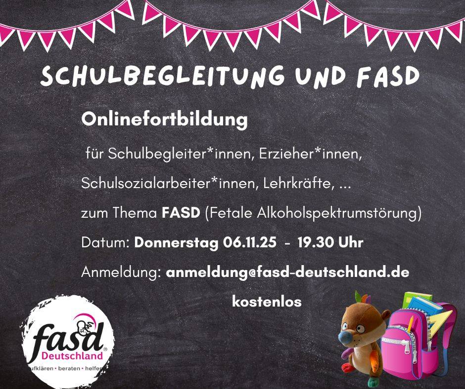 offener online-Themenabend "Schulbegleitung und FASD"