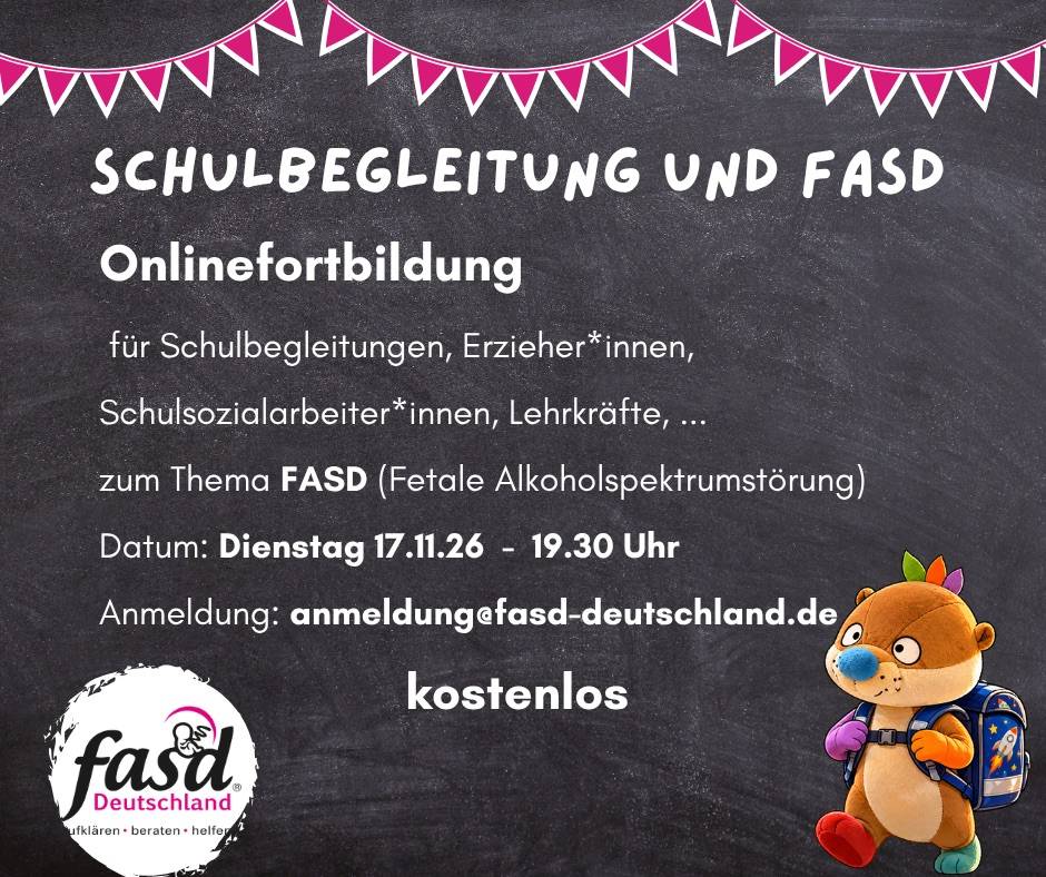 offener online-Themenabend "Schulbegleitung und FASD"